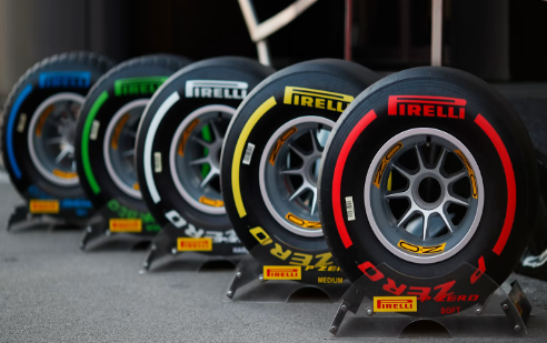 Different types of F1 tires