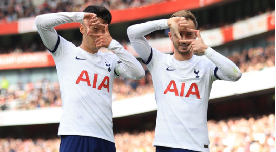 Tottenham players
